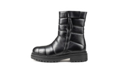 Boots: Olivia Combat Boot Black
