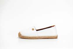 Aya Espadrille White