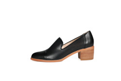 Flats: Harris Leather Loafers Black
