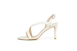 Bridal: Ariana Strappy Sandal White