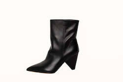 Boots: Tony Wedge Heel Boot Black