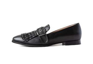 Workwear: Stud Loafer Black