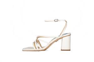 Bridal: Ivory Leather Bridal Heel – Timeless