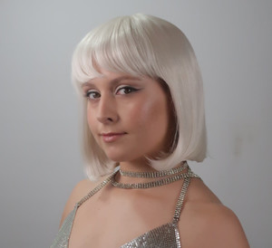 White Bob Sole Wig Works