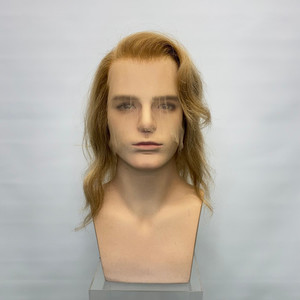 Products: Golden blond human hair HD lace front Sole Wig Works