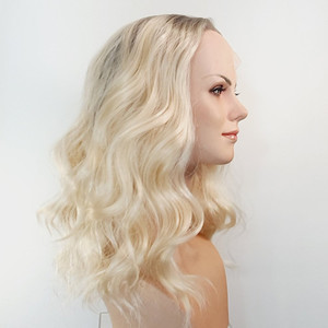 Products: Blond and wavey with ash roots Sole Wig Works
