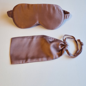 All: 100% Mulberry Silk Sleep Mask - Dusky Pink