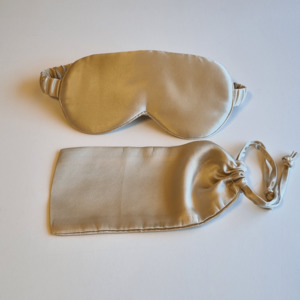 All: 100% Mulberry Silk Sleep Mask- Gold