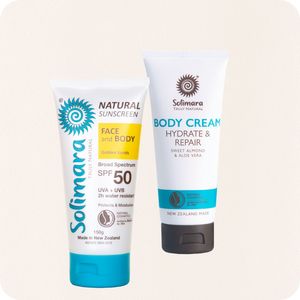 Products: Holiday Special SPF50 & Body Cream