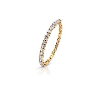 Products: Diamond Tennis Bracelet in 14K Gold - Solitaire De Parnell