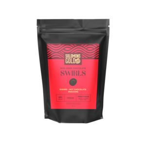 Wholesale: Dark Chocolate Swirls 58%, 6 x 1kg