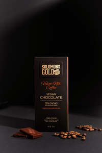 Home Page Slider: Velvet Nib Coffee 75% Chocolate Bar - 85g