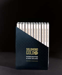 Velvet Range: Dark Velvet Noir 90% Chocolate Bar Box - 85g x 12
