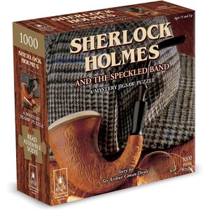 Products: Murder Mystery Jigsaw Puzzles Sherlock Holmes - SOLVE IT AND ESCAPE