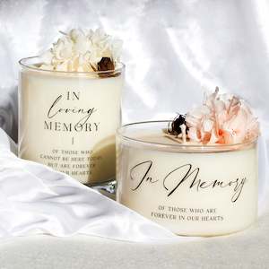 Something Blue: In Loving Memory Candle