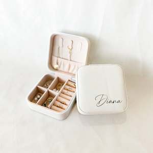 The Big Day: Personalised Travel Jewellery Box | Bridal Party
