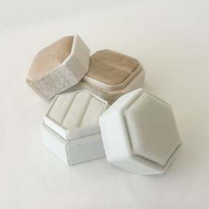 The Big Day: Velvet Ring Box | Engagement or Wedding