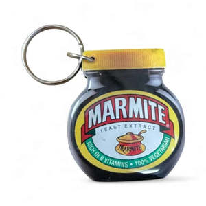 Key Rings And Tags: Keyring - Marmite