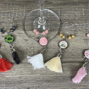 Wine Glass Charms - John Deere