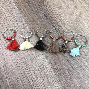Wine Glass Charms - Tassels 3