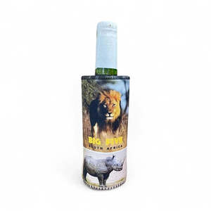 Beer Can Coolers: Frosty Beer Cooler - Big 5 Wildlife Print