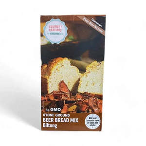 Baking: Gourmet Pre-Mix - Beer Bread Biltong flavour - 450g