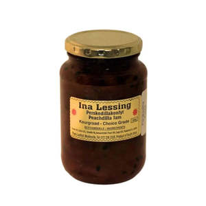 Jam And Spreads: Ina Lessing Peachdilla Jam - 500g