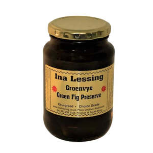 Jam And Spreads: Ina Lessing Green Fig Preserve - 500g