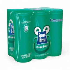Sparletta Cream Soda - 300ml (6-Pack)