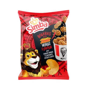 Chips 1: Simba Crisps - Zinger Wings - 120g