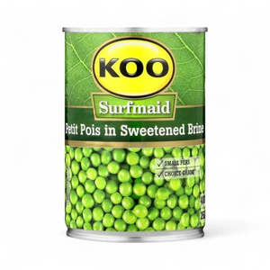 Canned Prepared Foods: Koo Surfmaid Petit Pois - 400g