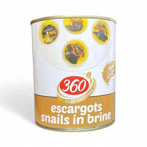 Canned Prepared Foods: 360 Food Solutions Escargot (Snails in Brine) - 800g