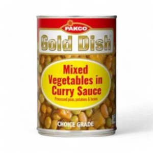 Gold Dish Mixed Vegetable in Curry Sauce - 415g