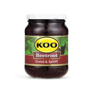 Canned Prepared Foods: Koo Beetroot (Grated & Spiced) - 405g