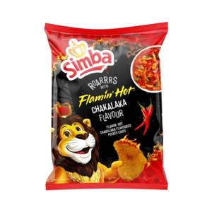 Simba Chips Flaming Hot Chakalaka - 120g *