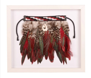 Red Framed Korowai SomethingKiwi