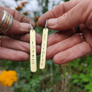 Earrings: Toitū Earrings Pair