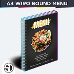 Frontpage: A4 WIRO BOUND (12PP)