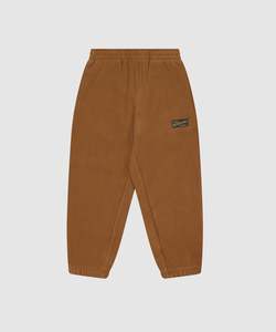 Track Pants: Monty Fleece Pants - Carob