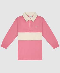 Classic Rugby Dress - Pink