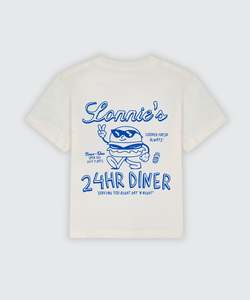 Tops: Diner Tee - Off White