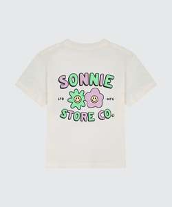 FLOWER TEE - OFF WHITE
