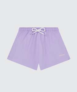 Nylon Shortie Shorts