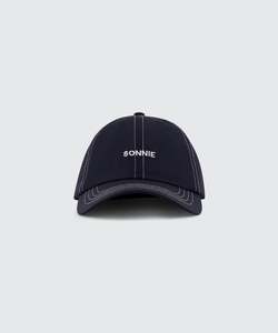 Nylon Cap Contrast Stitch - Ink