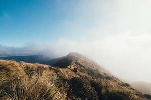 Misty Mountains Print