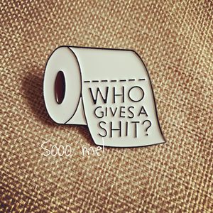 Products: Enamel Pin – WHO GIVES A SHIT? – Sooo me