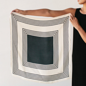 For Mum: Lovely Lines Silk Scarf