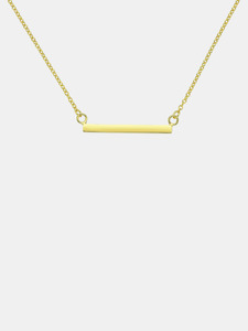 Birthdays: Bar Necklace