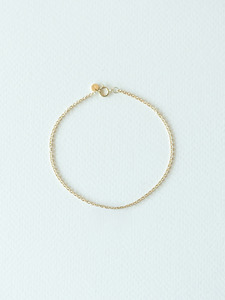 Cable Bracelet - Solid Gold