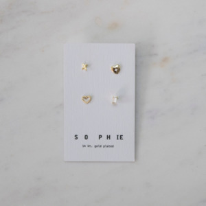 Classic Studs: Love You Stud Set